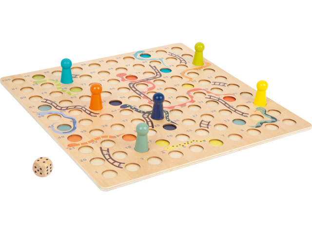Schlangen und Leitern-Spiel XL