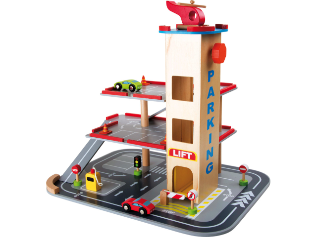 Parkhaus `Rasante Abfahrt`