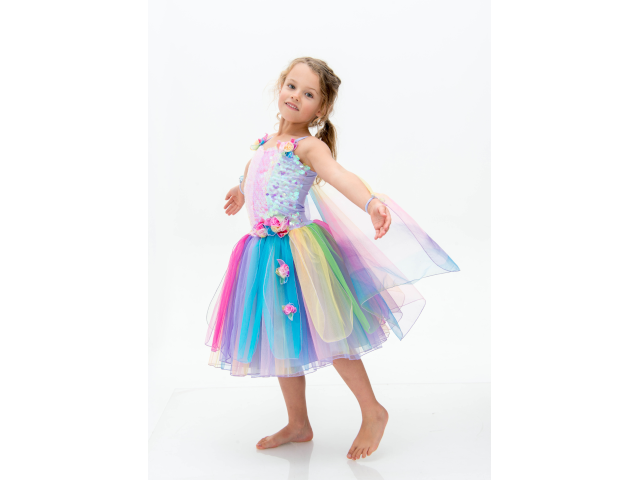 Kleid Rainbow Fantasy S