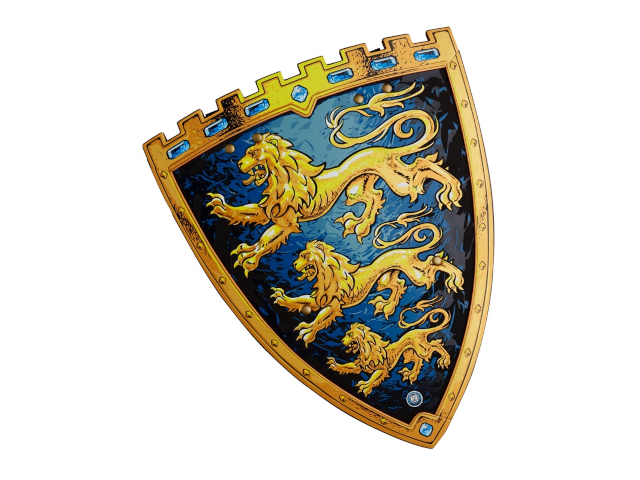 Schild König 3-Löwen