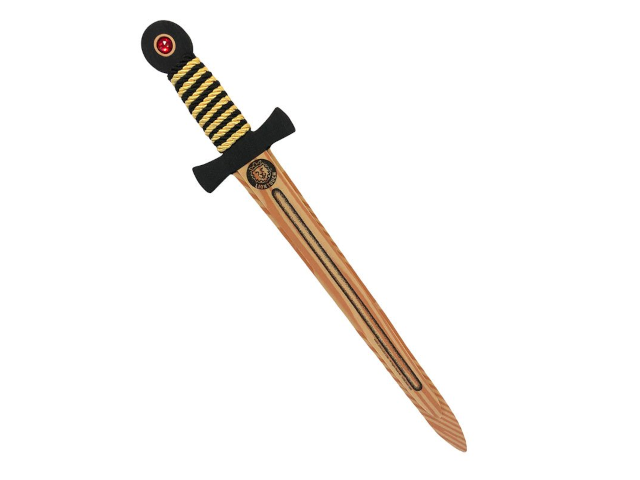 WoodyLion Schwert schwarz gold 51cm