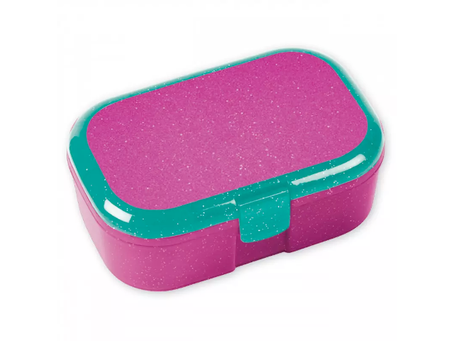 TapirElla Glitzer Lunchbox Rosa