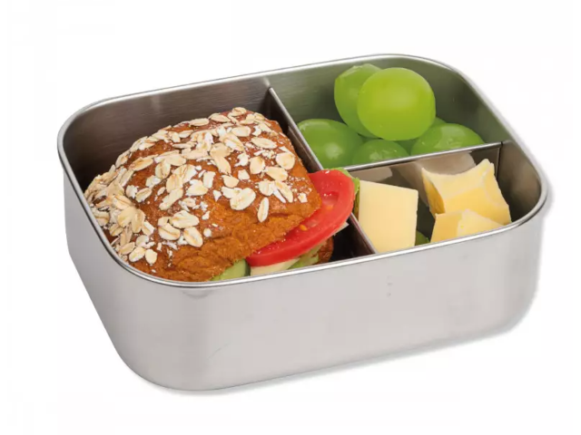 Edelstahl Lunchbox Schmetterling - 0