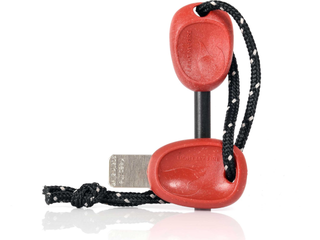 Schwedischer FireSteel BIO Scout, rot