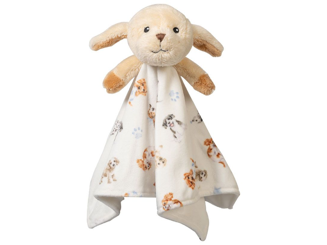 `Little Paws` Dog Plüsch Schmusetuch