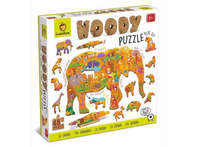 WOODY Puzzle - Holzpuzzle Safari