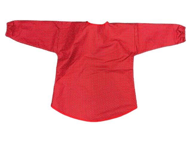 Malschürze mittel rot Grösse 5-6 Jahre