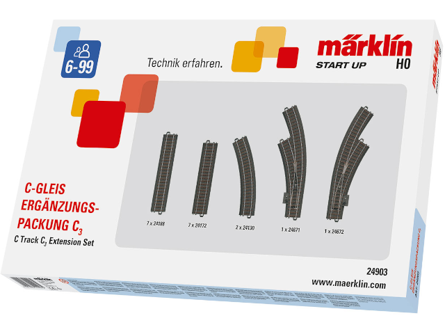 Ergänzungspackung C-Gleis C3