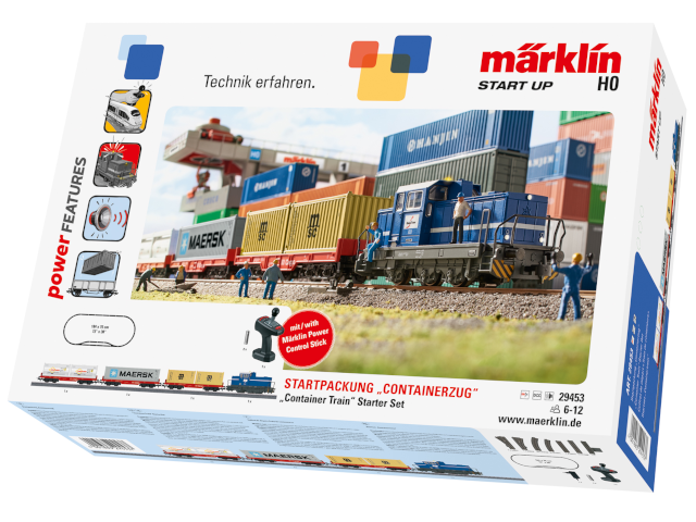 Startpackung Containerzug start up