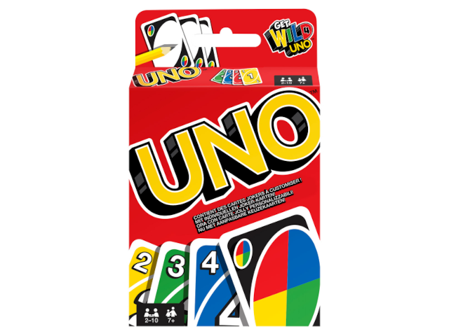 UNO Kartenspiel, d/f/i