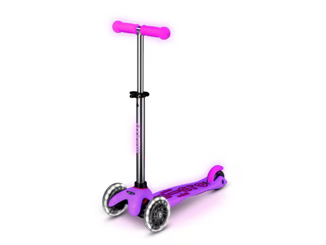 Mini Micro Deluxe Glow LED Frosty Pink