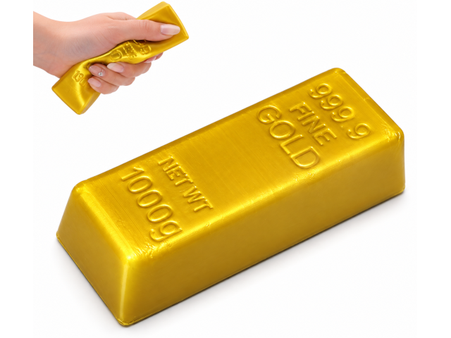 Goldbarren Squishy
