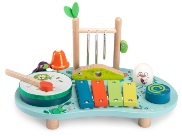 Aktivitäten Musik Tisch `Dans la Jungle`