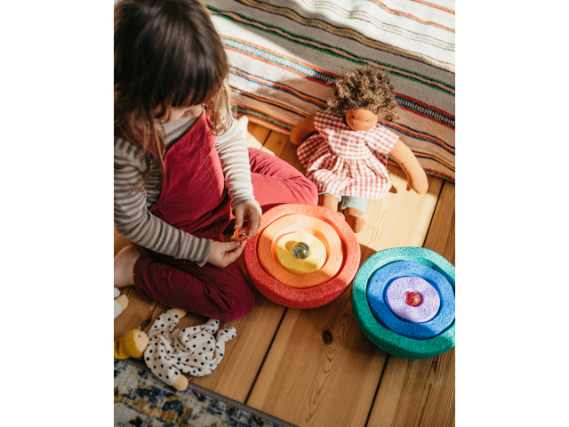 Stapelstein® Inside rainbow classic - 0