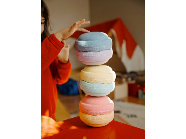 Stapelstein® Original Mini rainbow pastel - 0