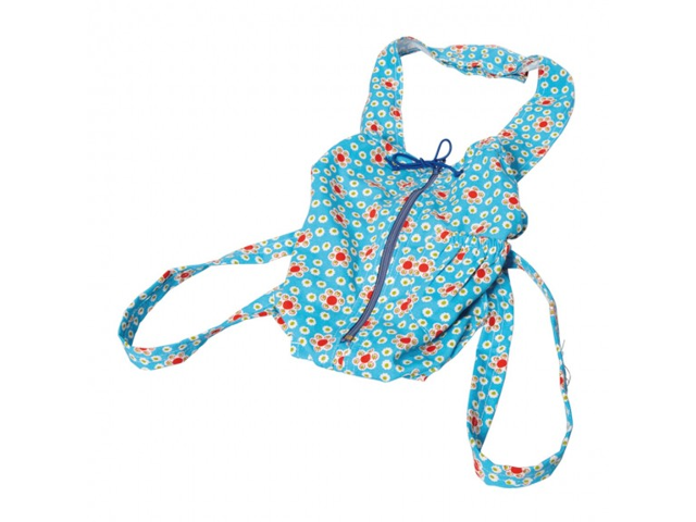 Puppentragesack, blau