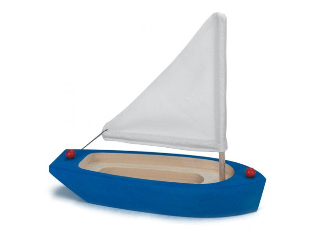 Segelschiff blau