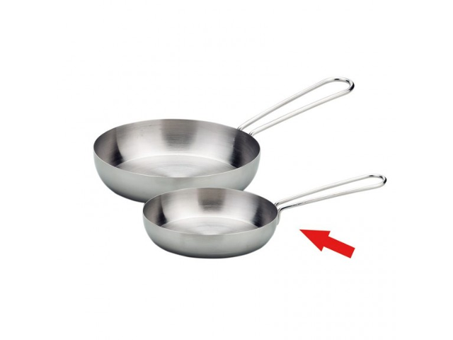 Edelstahl-Pfanne 9 cm