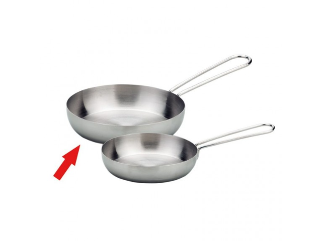 Edelstahl-Pfanne 12 cm