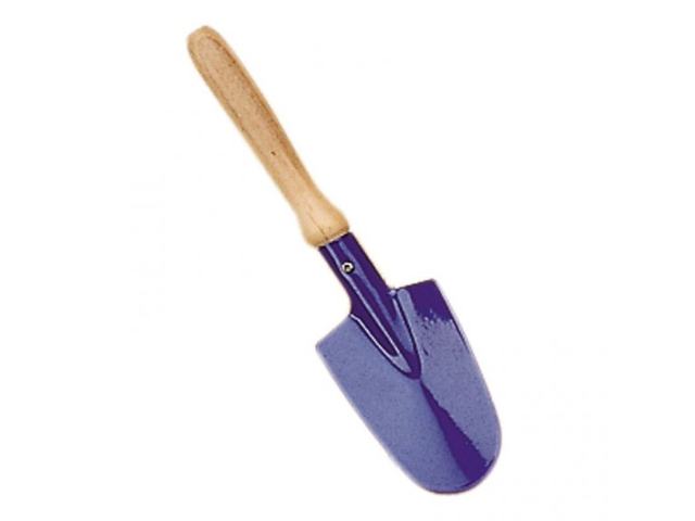 Schäufelchen rund 22 cm blau