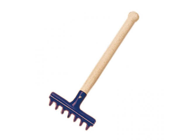 Mini-Rechen 24 cm blau