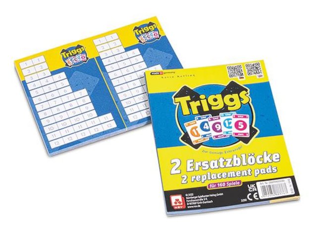 Triggs - Zusatzblöcke 2x80 Blatt (d)
