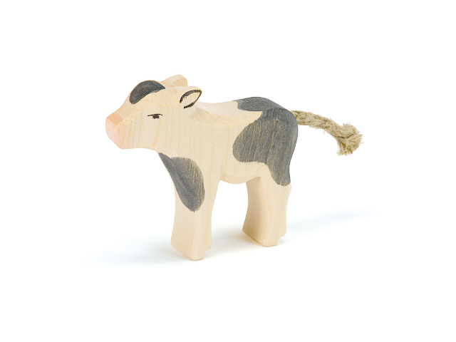 Kalb schwarz stehend