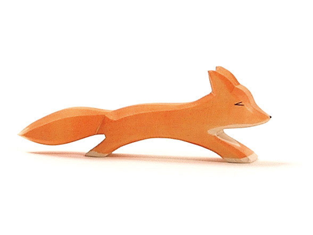 Fuchs groß laufend