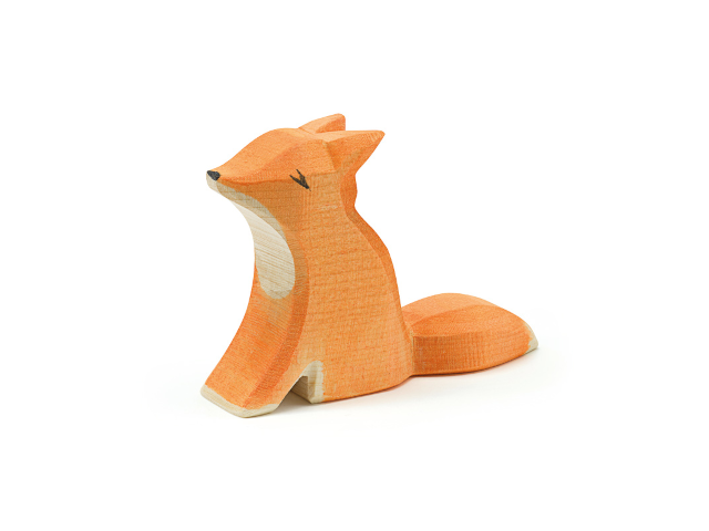 Fuchs klein sitzend