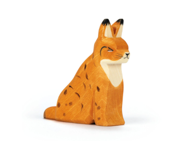 Luchs sitzend