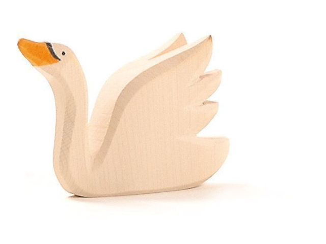 Schwan Kopf hoch