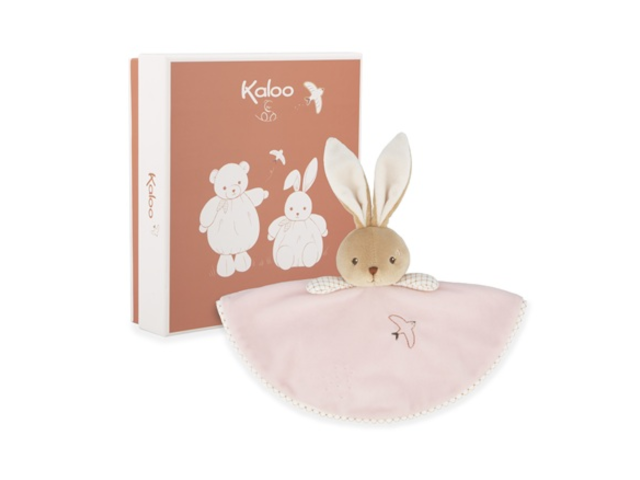 INTEMPOREL - Schmusetuch Hase 26cm - Rosa