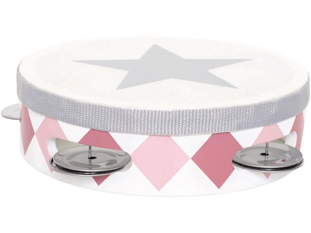 JABADABADO Tambourine Trommel pink