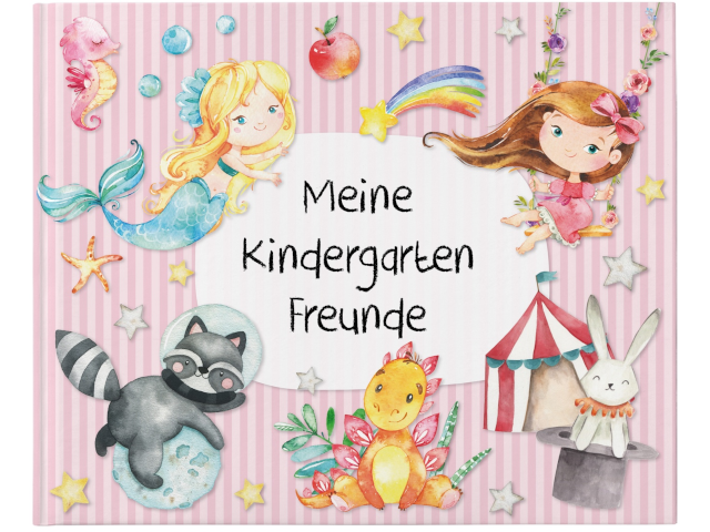 Meine Kindergartenfreunde rosa