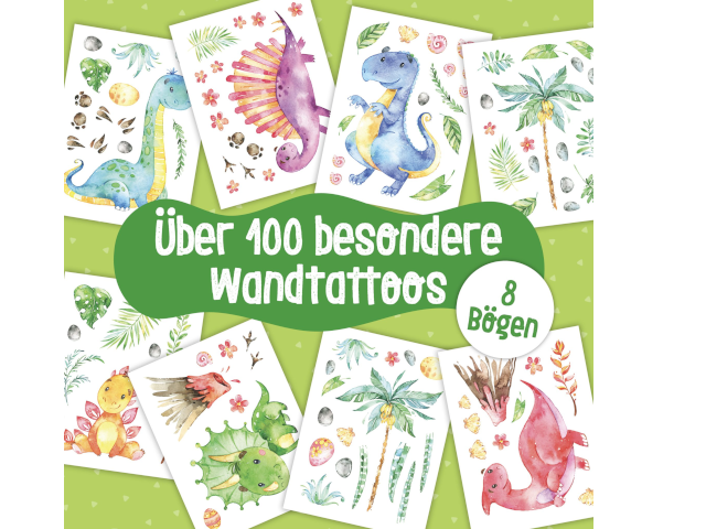 Wandtattoos – Dinosaurier
