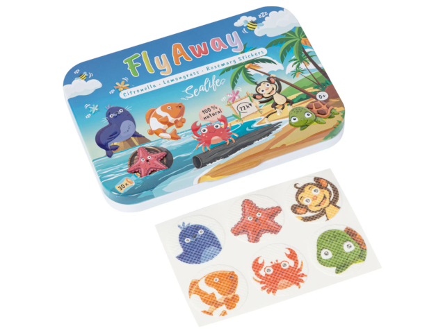 Fly Away Stickers Sealife