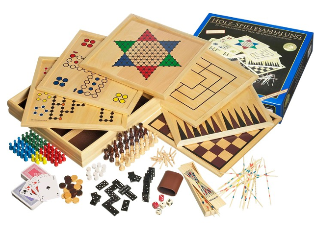 Holz-Spielesammlung 100
