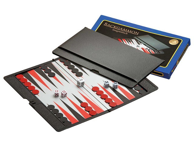 Backgammon, Reisespiel, magnetisch