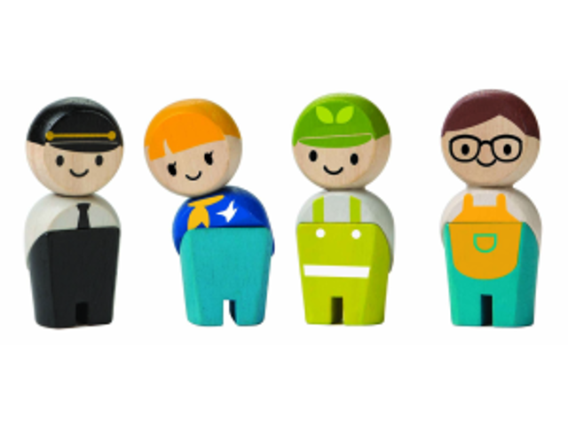 PlanWorld Minifiguren Service- Mannschaft
