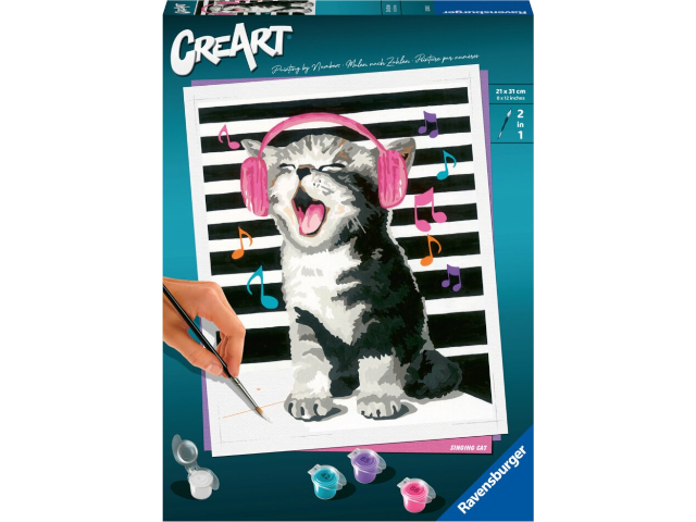 CreArt Adults Trend - Singende Katze