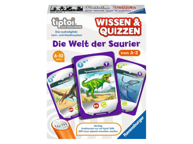 Wissen&Quiz: Die Welt der Dinosaurier D