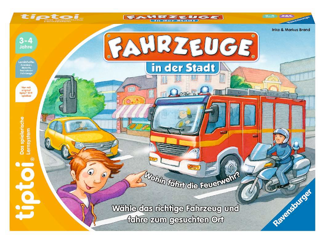 tiptoi® Fahrzeuge in der Stadt