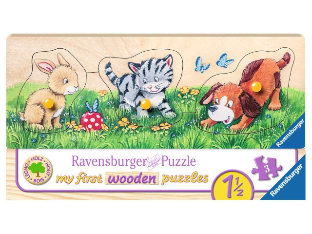 Niedliche Tierkinder 3 Teile