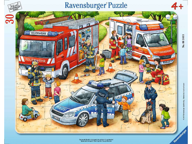 Puzzle 30 Teile Spannende Berufe