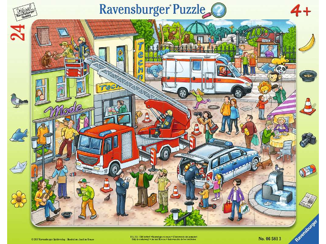 Puzzle 24 Teile 110, 112-Eilt herbei!