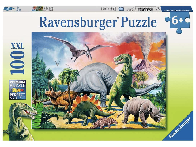 Puzzle 100 Teile Unter Dinosauriern