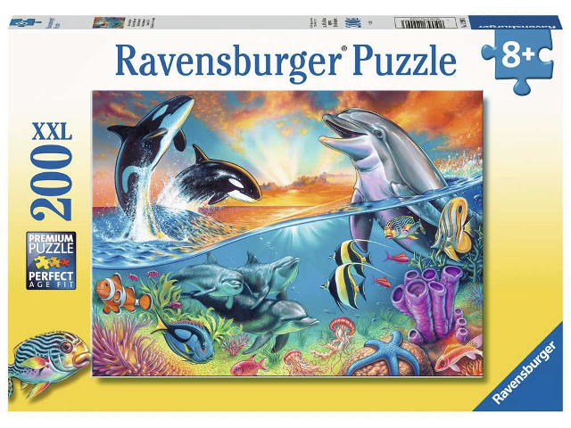 Puzzle 200 Teile Ozeanbewohner