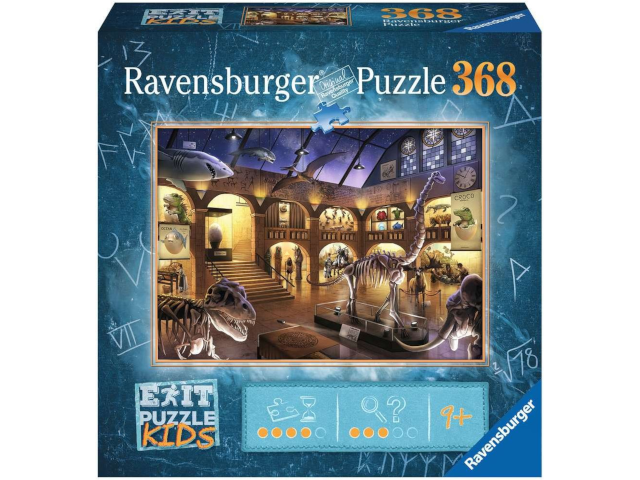 Puzzle 368 Teile ESCAPE KIDS Nachts im Museum