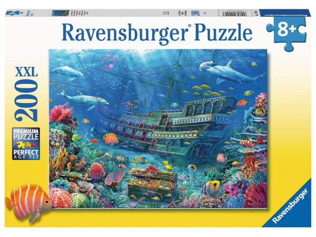 Puzzle 200 Teile Versunkenes Schiff