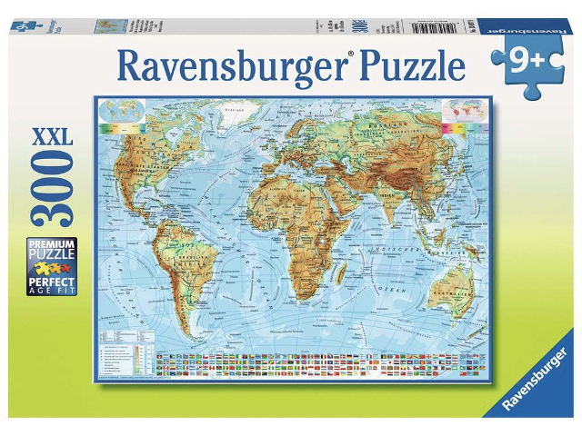 Puzzle 300 Teile Politische Weltkarte